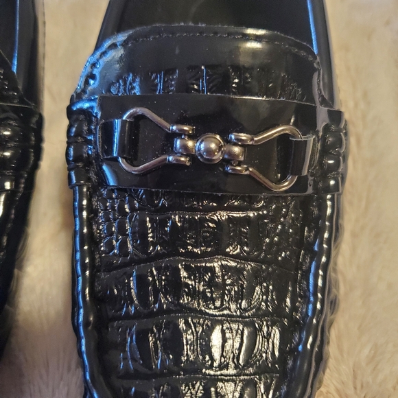 Dress shoes for kids/ toddler size 26 size 7 bkack - Picture 4 of 7